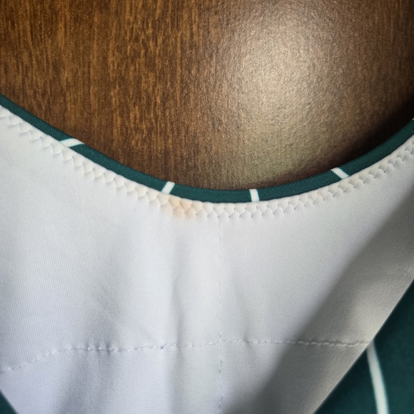 Cupshe Green and White Bikini Set - Picture 4 of 5